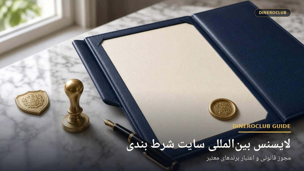 لایسنس بین‌المللی و مجوز قانونی سایت شرط بندی معتبر دینروکلاب